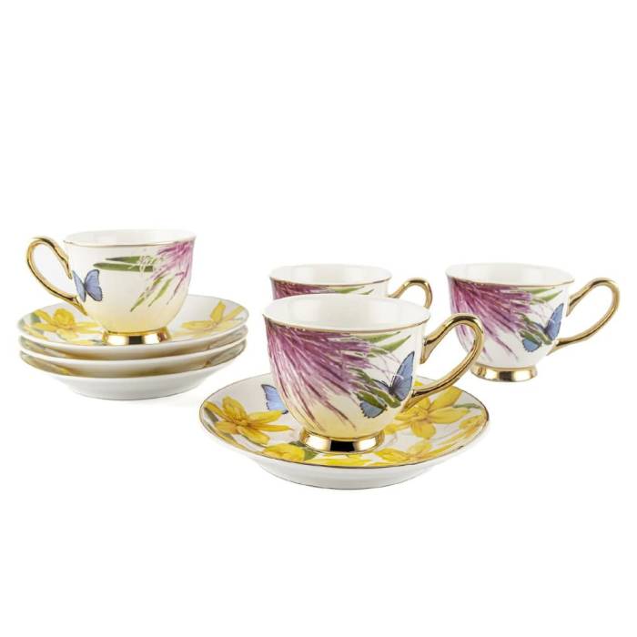 Mikasa Moor Spring 4lü Kahve Fincanı Seti - 1