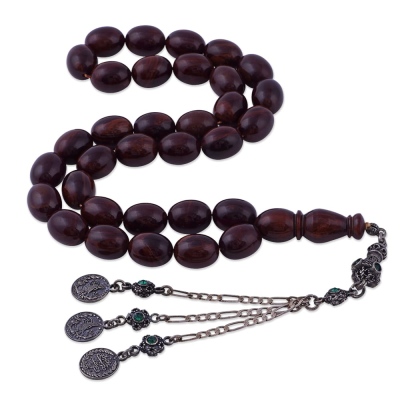 Mosaic Katalin Rosary Ottoman Tugra Tasseled TBU 46 - 1