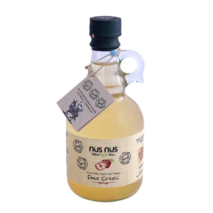 Nusnus Elma Sirkesi 500 Ml - 1