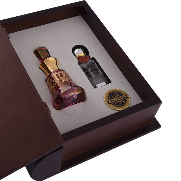 Nusnus Gazali Deer Musk 6 ml Ahşap Kutu Şişe Hediyeli - 2