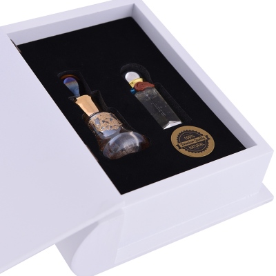 Nusnus Gül Yağı Naturel (Ward İstanbul) 12 ml Ahşap Kutu Şişe Hediyeli - 2