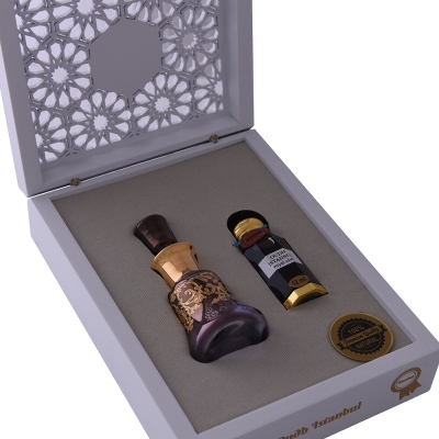 Nusnus Oudh İstanbul 12 ml Ahşap Kutu Şişe Hediyeli - 2