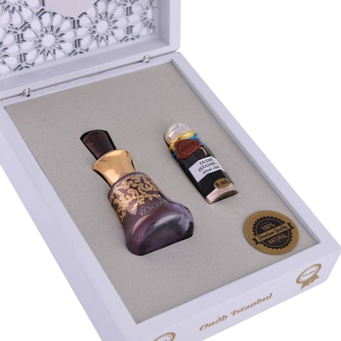 Nusnus Oudh İstanbul 6 ml Ahşap Kutu Şişe Hediyeli - 2