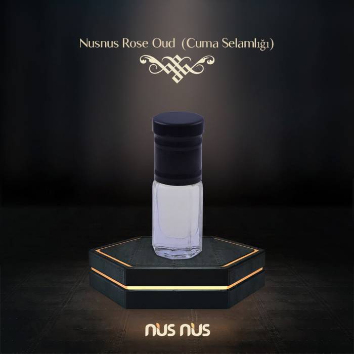 Nusnus Rose Oud (Cuma Selamlığı) 12 ml - 2