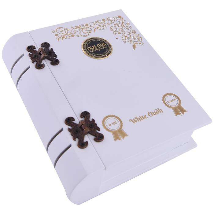 Nusnus White Oudh 6 ml Ahşap Kutu Şişe Hediyeli - 1