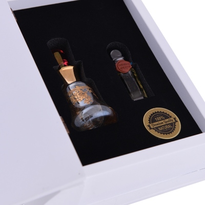 Nusnus White Oudh 6 ml Wooden Box - 2