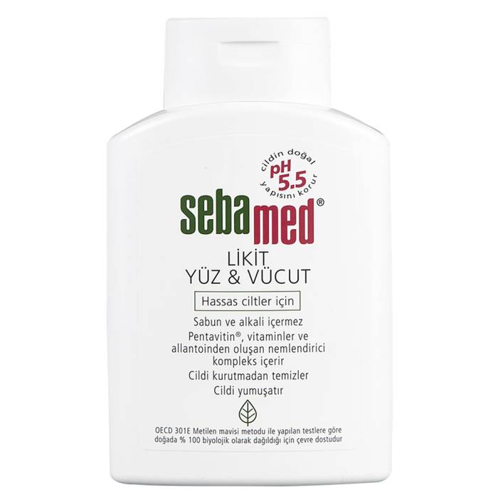 Sebamed Likit Yüz & Vücut Temizleyici 200 ml - 1
