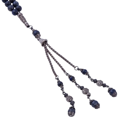 T-0848 Lapis Lazuli Taşı Tesbih - 2