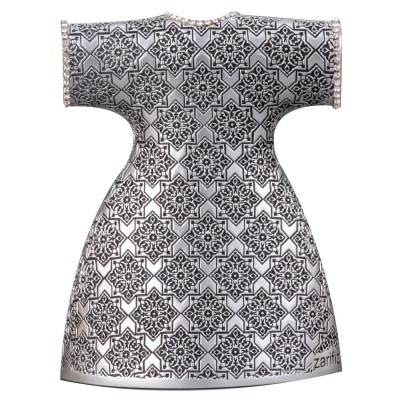 Nakkaş Zarif Kaftan Boytu (Orta Boy | Gümüş) - 3