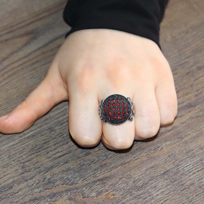 Zircon Stone 925 Sterling Silver Ring - 3